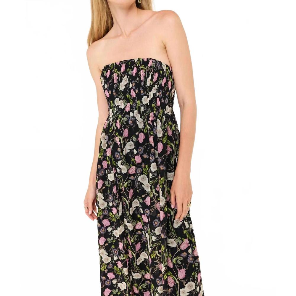 NEW CAMI NYC minoa gown in midnight gardens - Picture 2 of 5